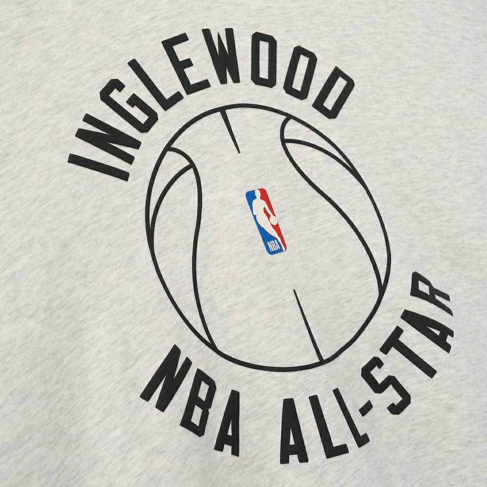 NBA - Fear of God Unisex 2026 NBA All-Star Game x Inglewood 90's Hoodie - Heather Gray