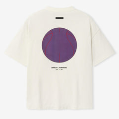 NBA - Los Angeles Lakers Fear of God x Barkley L. Hendricks Unisex 90's T-Shirt - Cream