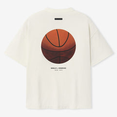 NBA - New York Knicks Fear of God x Barkley L. Hendricks Unisex 90's T-Shirt - Cream