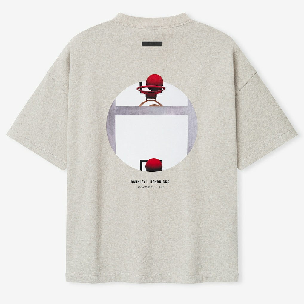 NBA - Golden State Warriors Fear of God x Barkley L. Hendricks Unisex 90's T-Shirt - Heather Gray