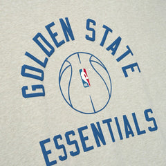 NBA - Golden State Warriors Fear of God x Barkley L. Hendricks Unisex 90's T-Shirt - Heather Gray