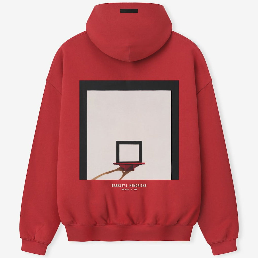 NBA - Philadelphia 76ers Fear of God x Barkley L. Hendricks Unisex 90's Hoodie - Red