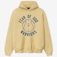 NBA - Golden State Warriors Fear of God x Barkley L. Hendricks Unisex 90's Hoodie - Gold