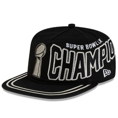 Seattle Seahawks New Era Super Bowl LX Champions Parade 19TWENTY Adjustable Hat Black - NFL