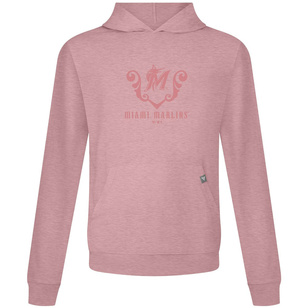 Miami Marlins Levelwear Bridal Rose Relay Pullover Hoodie for sale