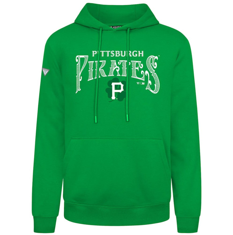 Pittsburgh Pirates Levelwear St. Patrick's Day Podium Hoodie for sale