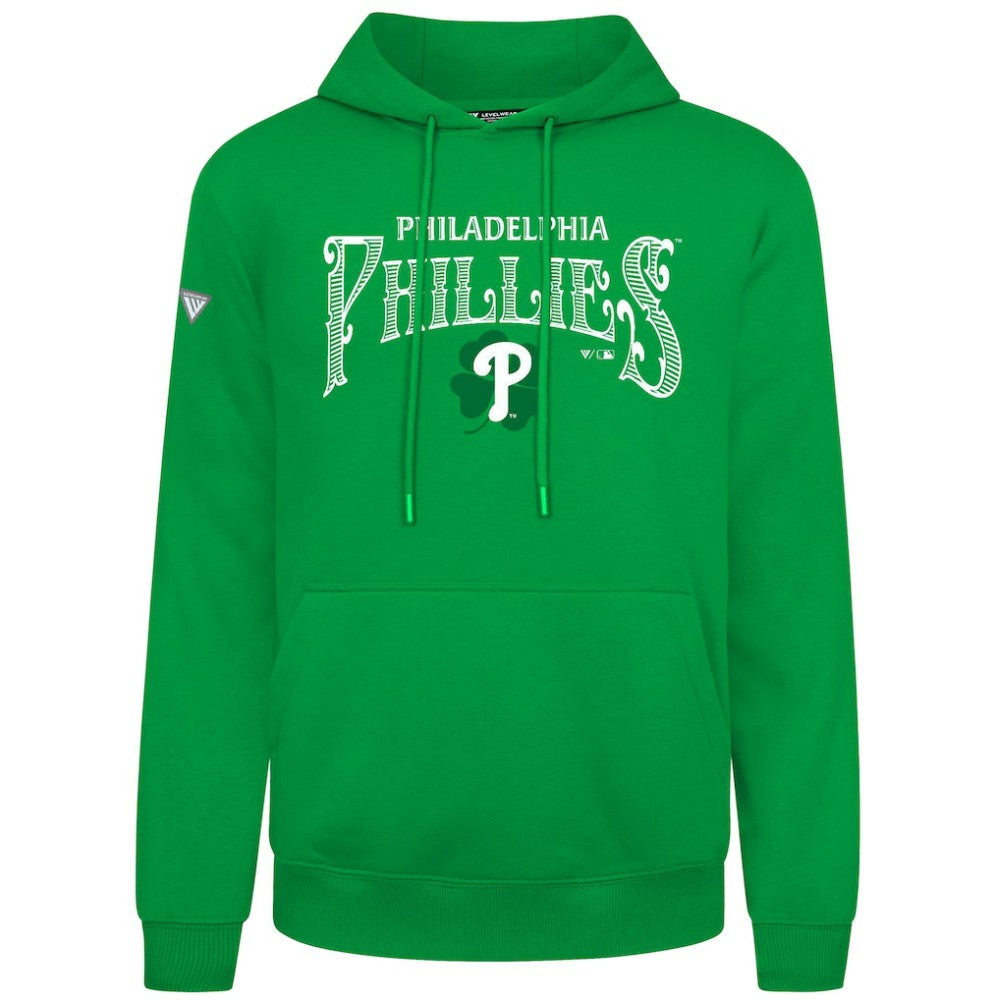Philadelphia Phillies Levelwear St. Patrick's Day Podium Hoodie Lifestyle