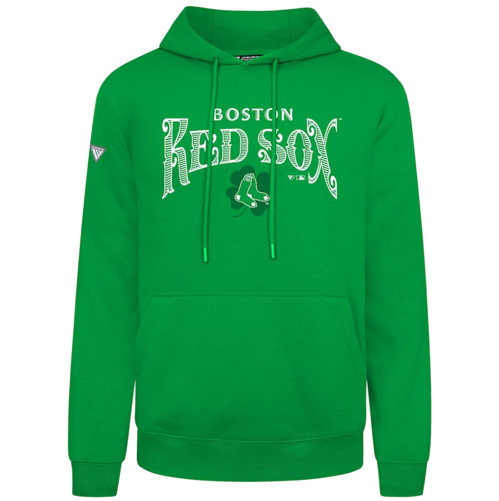 Boston Red Sox Levelwear St. Patrick's Day Podium Hoodie On Sale