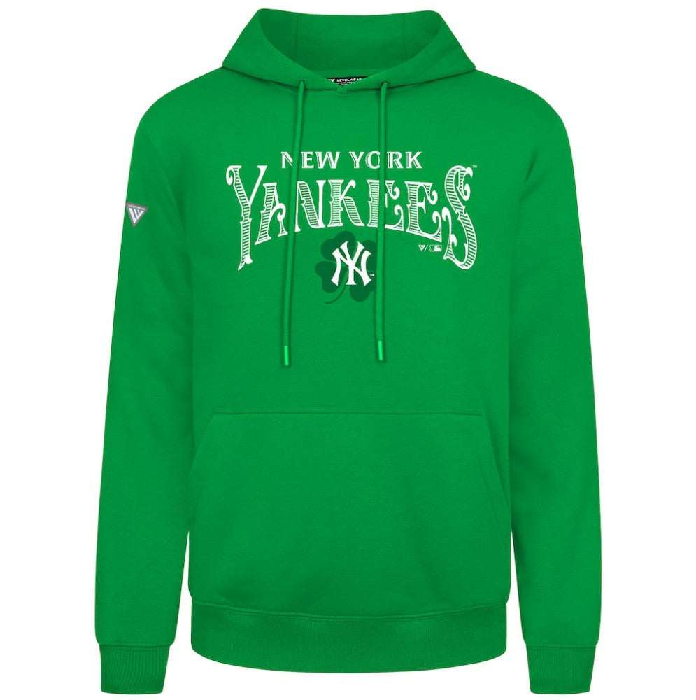 New York Yankees Levelwear St. Patrick's Day Podium Hoodie Clearance