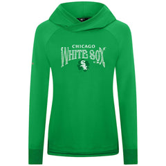 Chicago White Sox Levelwear Women's St. Patrick's Day Slender Raglan Hoodie for sale