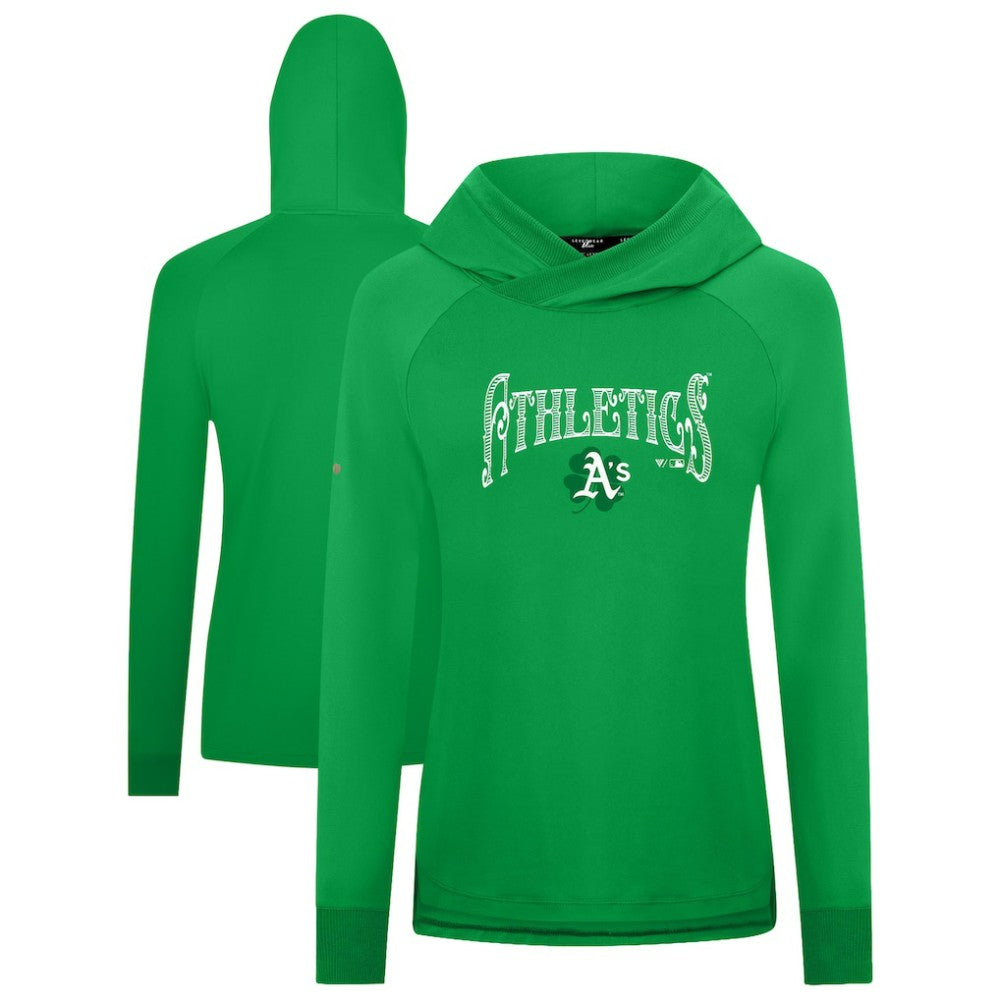 Athletics Levelwear Women's St. Patrick's Day Slender Raglan Hoodie for sale