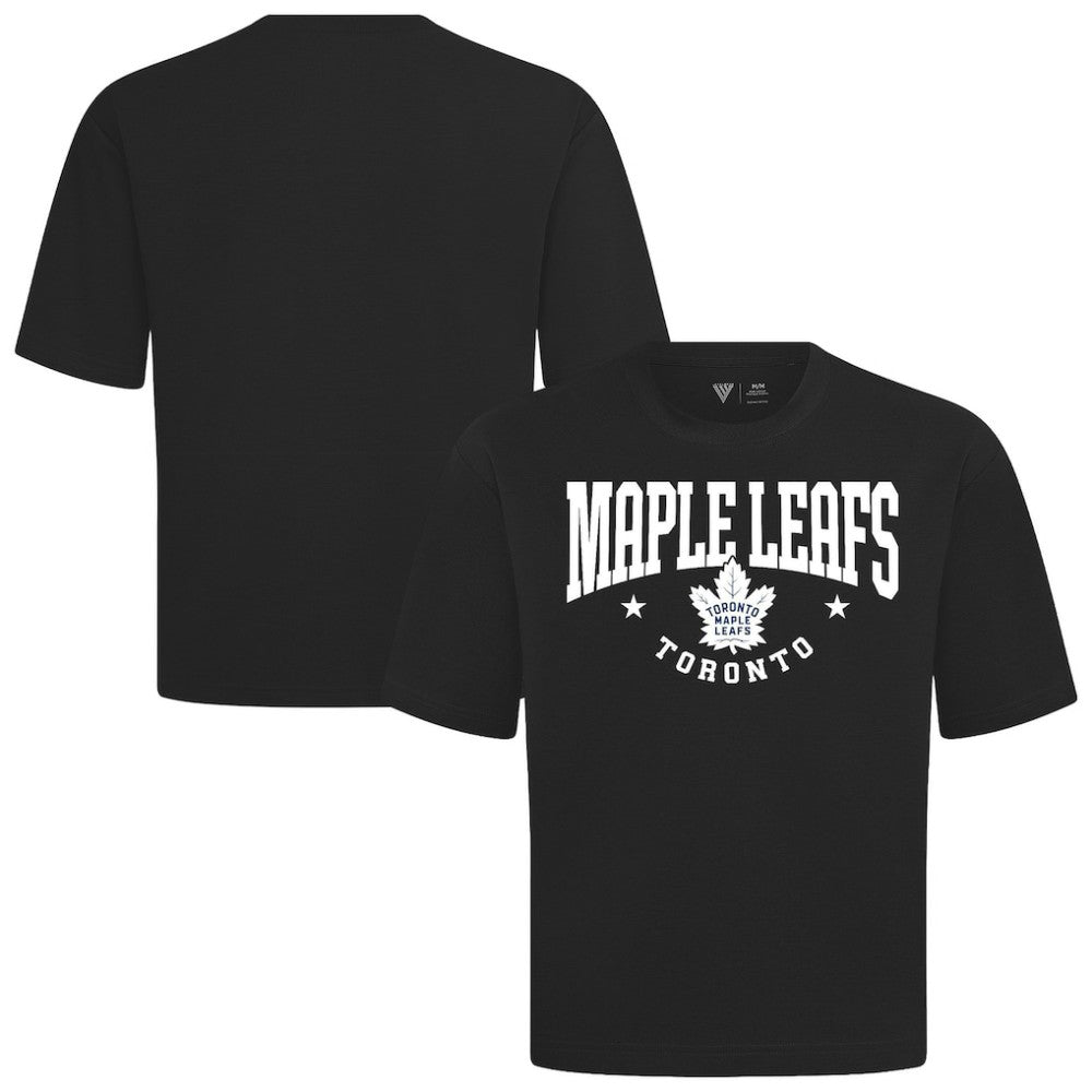 Toronto Maple Leafs - Levelwear Luxe Signature Knit T-Shirt Black