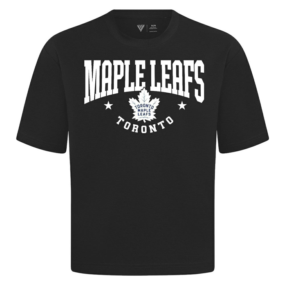 Toronto Maple Leafs - Levelwear Luxe Signature Knit T-Shirt Black