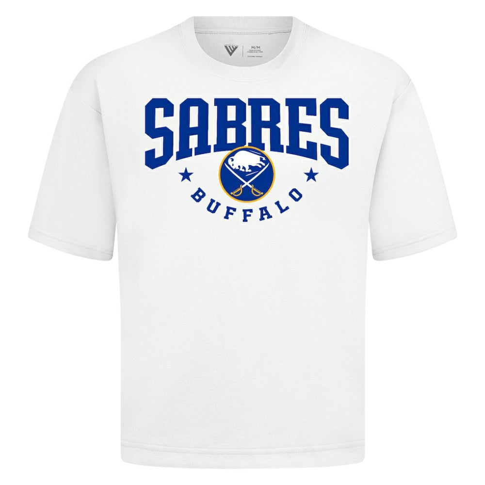 Buffalo Sabres - Levelwear Luxe Signature Knit T-Shirt White