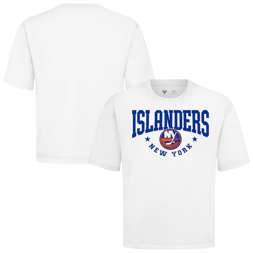 New York Islanders - Levelwear Luxe Signature Knit T-Shirt White