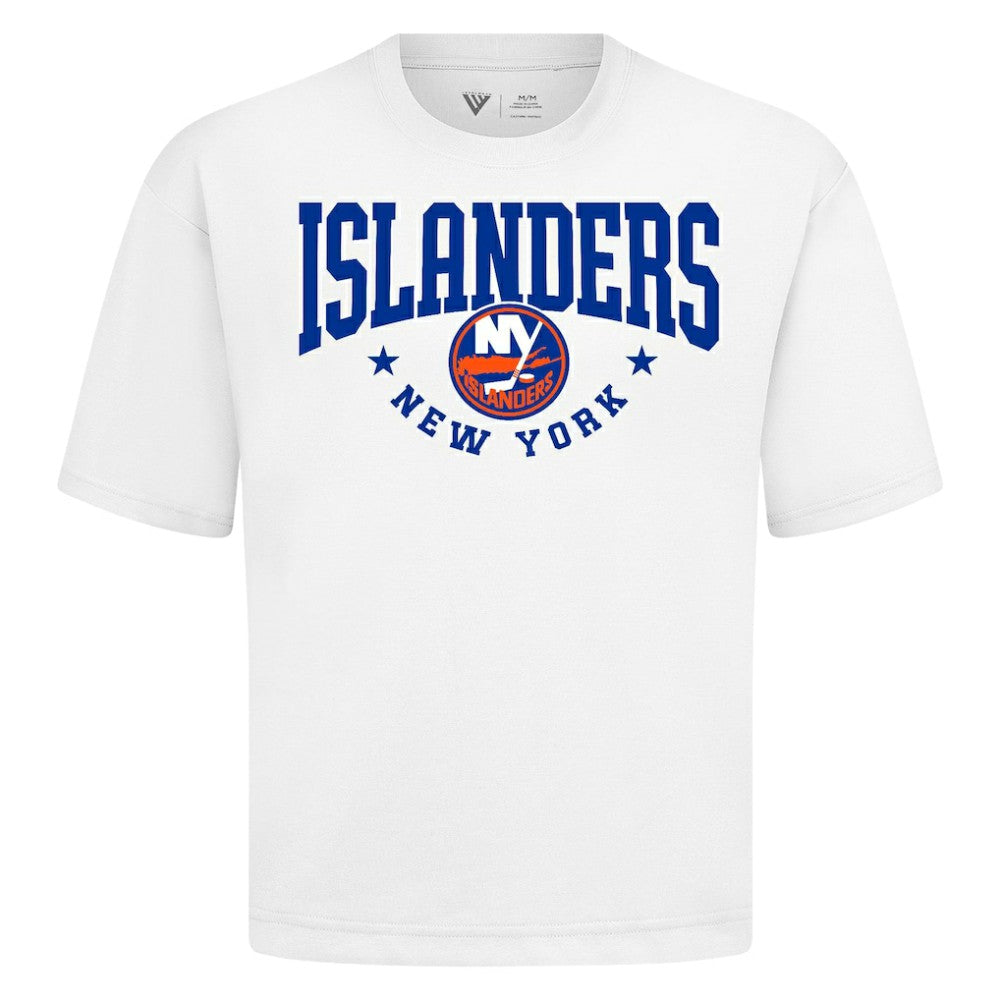 New York Islanders - Levelwear Luxe Signature Knit T-Shirt White