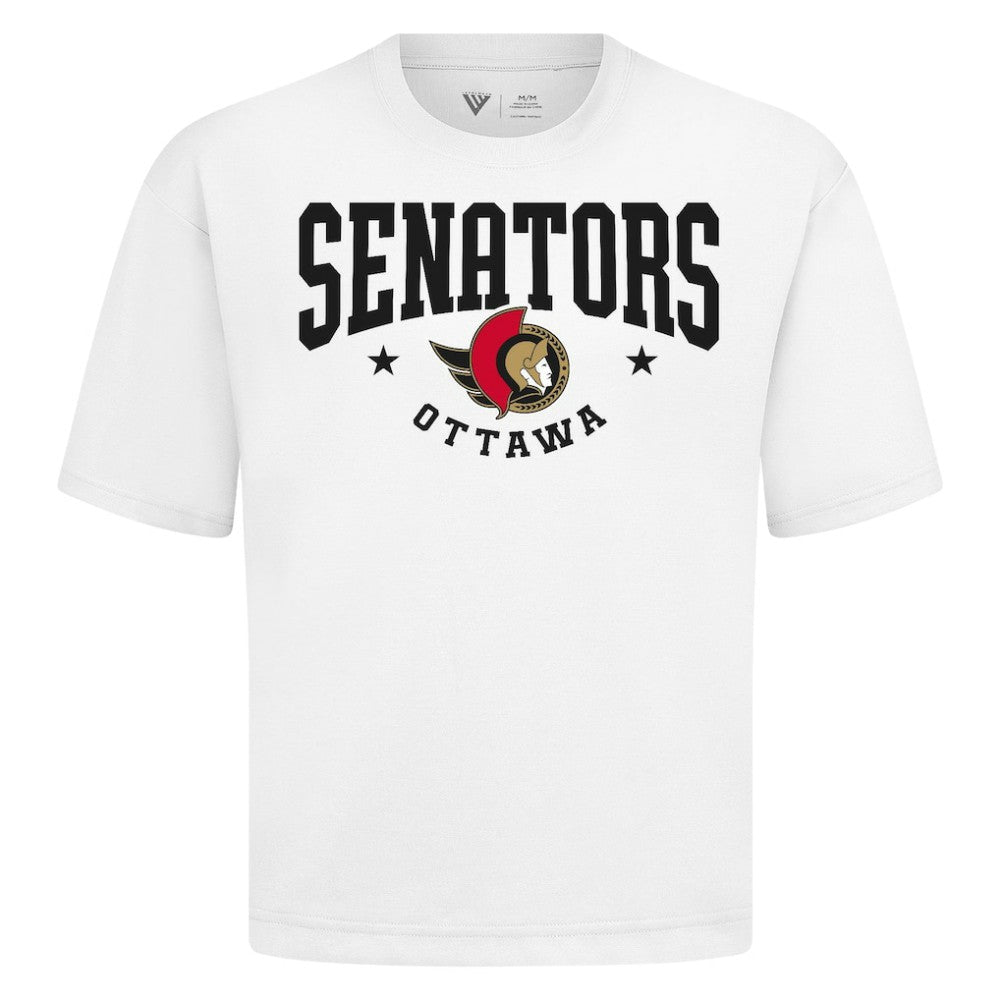 Ottawa Senators - Levelwear Luxe Signature Knit T-Shirt White