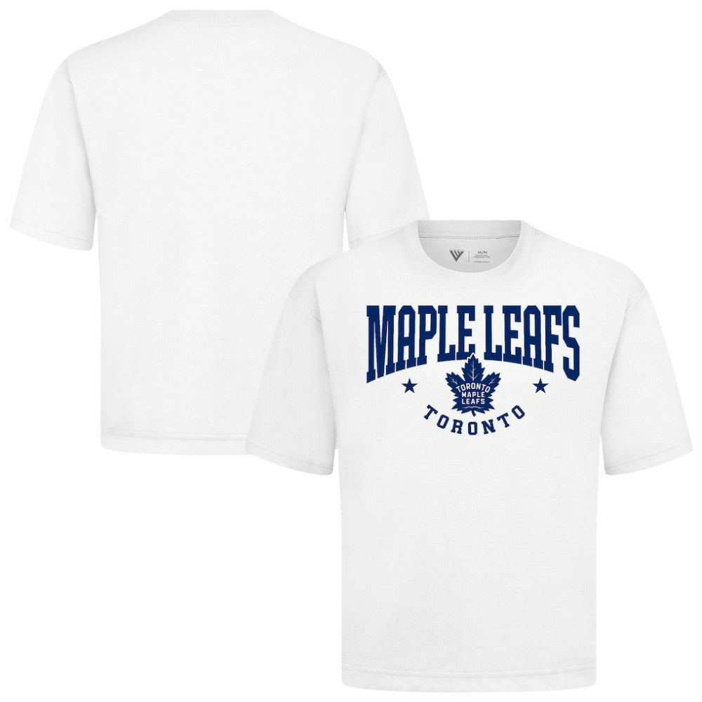 Toronto Maple Leafs - Levelwear Luxe Signature Knit T-Shirt White
