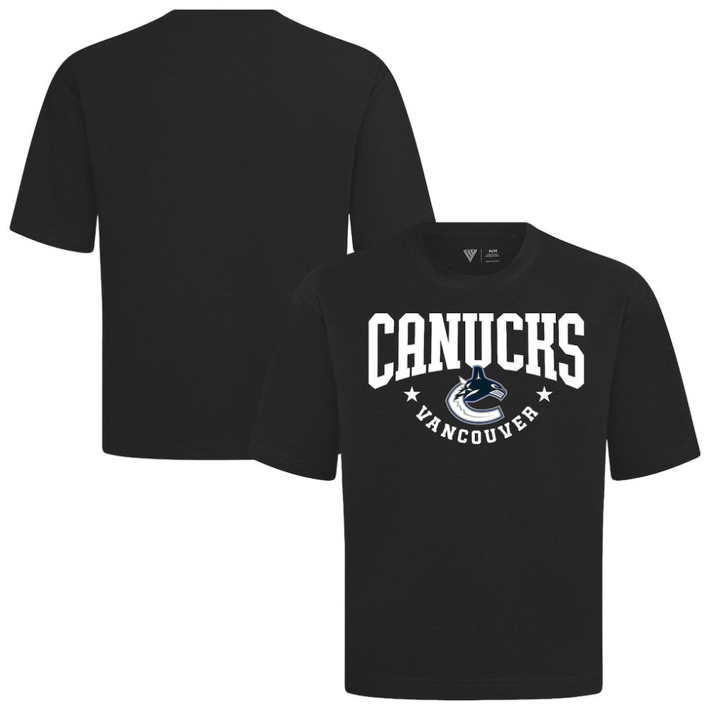 Vancouver Canucks - Levelwear Luxe Signature Knit T-Shirt Black