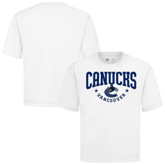 Vancouver Canucks - Levelwear Luxe Signature Knit T-Shirt White