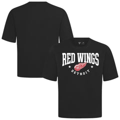 Detroit Red Wings - Levelwear Luxe Signature Knit T-Shirt Black