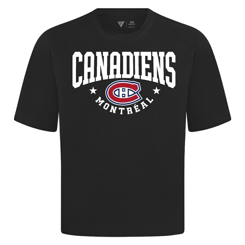 Montreal Canadiens - Levelwear Luxe Signature Knit T-Shirt Black