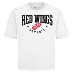 Detroit Red Wings - Levelwear Luxe Signature Knit T-Shirt White