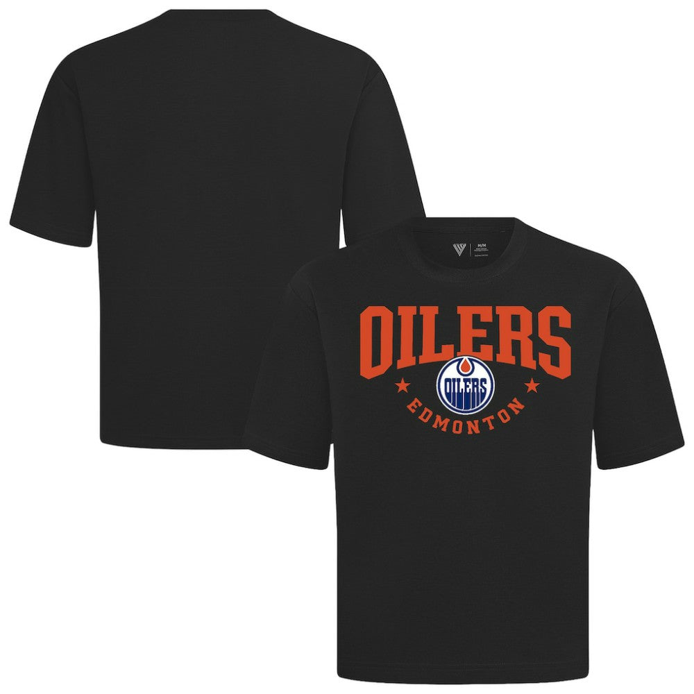 Edmonton Oilers - Levelwear Luxe Signature Knit T-Shirt Black