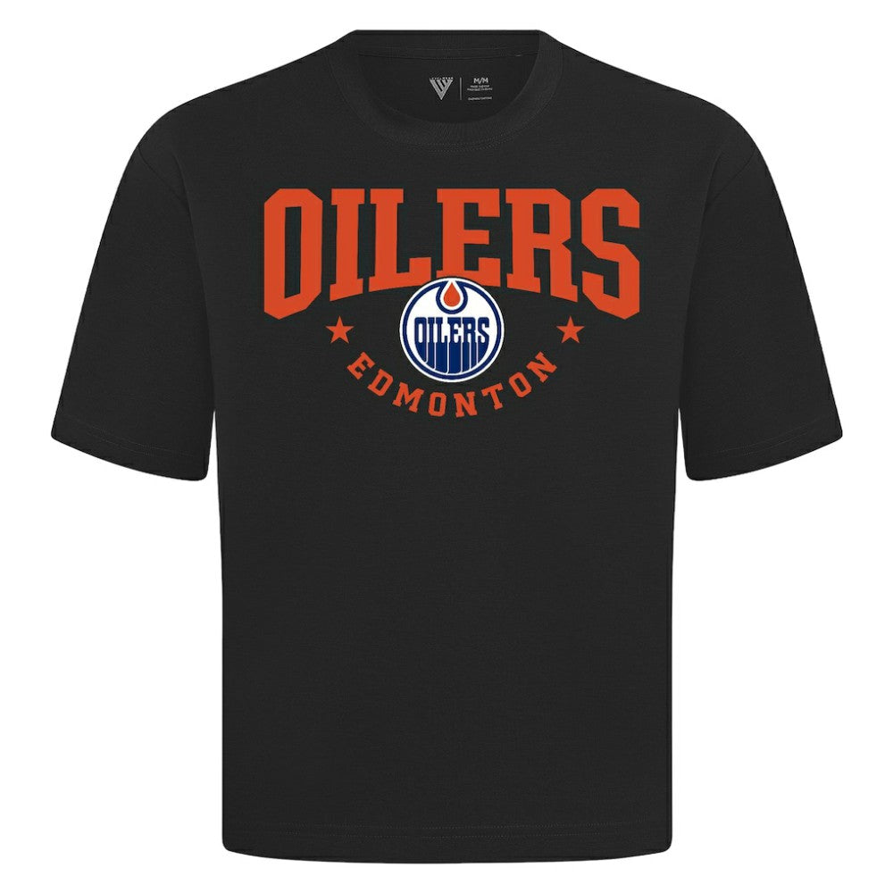 Edmonton Oilers - Levelwear Luxe Signature Knit T-Shirt Black