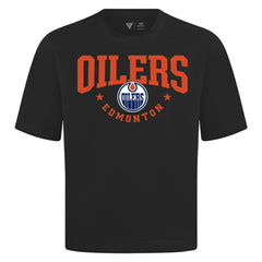 Edmonton Oilers - Levelwear Luxe Signature Knit T-Shirt Black