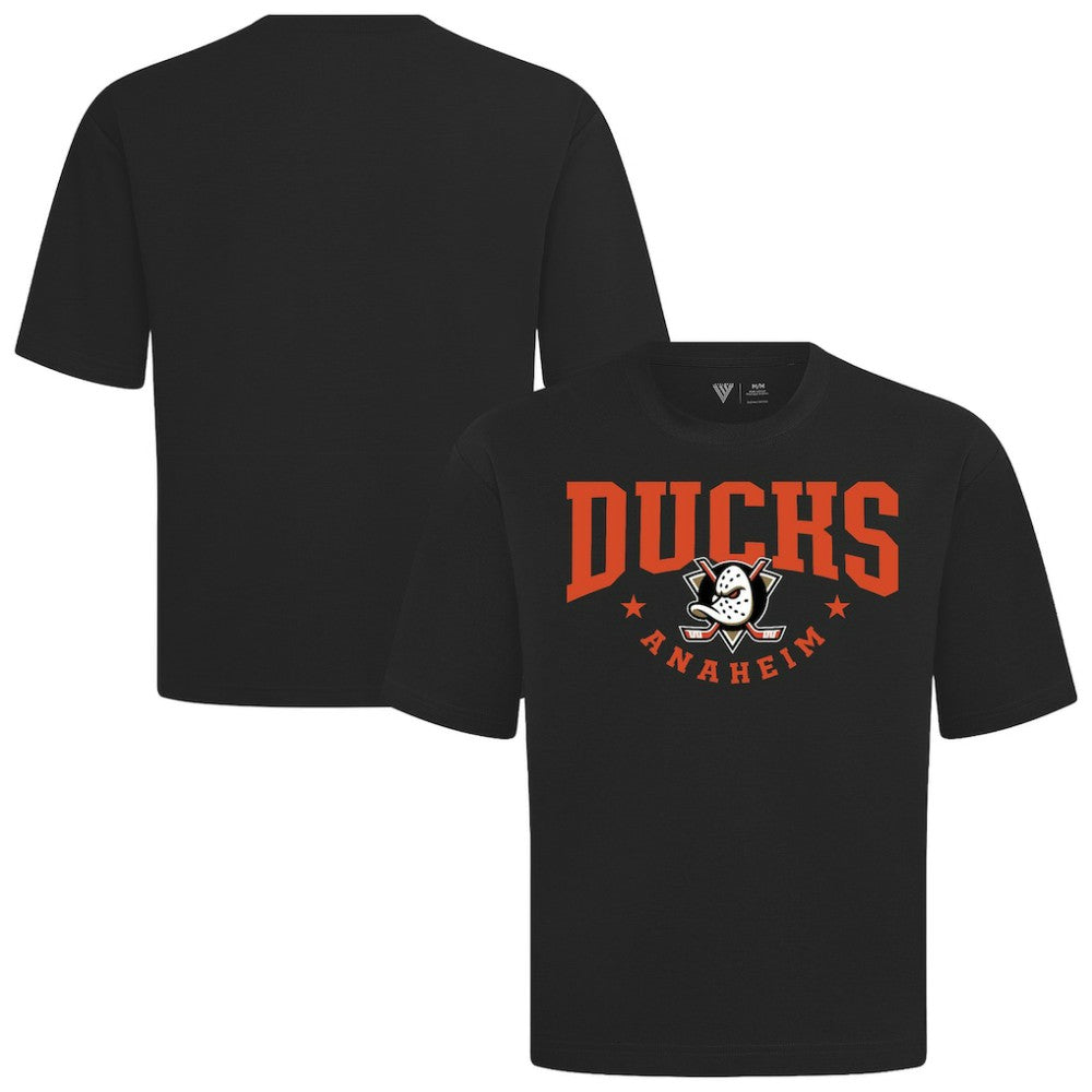 Anaheim Ducks - Levelwear Luxe Signature Knit T-Shirt Black
