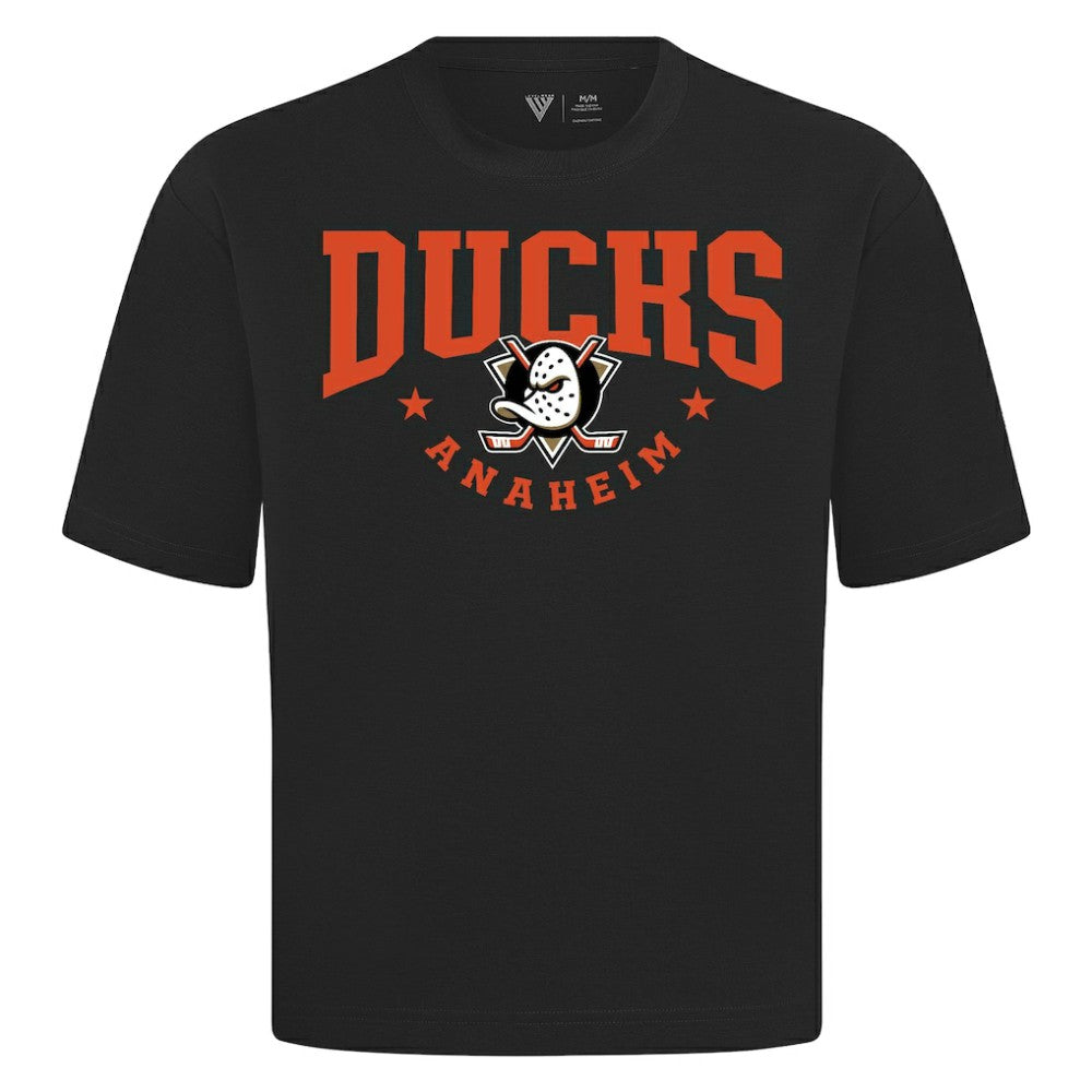 Anaheim Ducks - Levelwear Luxe Signature Knit T-Shirt Black