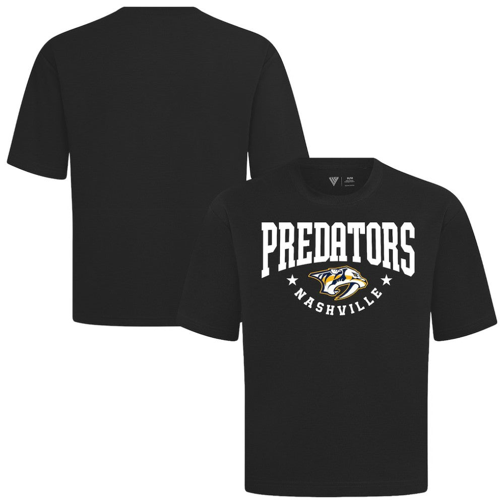 Nashville Predators - Levelwear Luxe Signature Knit T-Shirt Black
