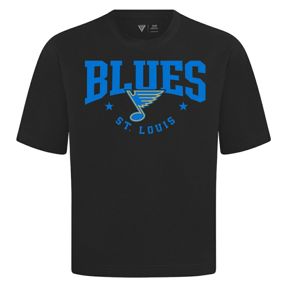 St. Louis Blues - Levelwear Luxe Signature Knit T-Shirt Black