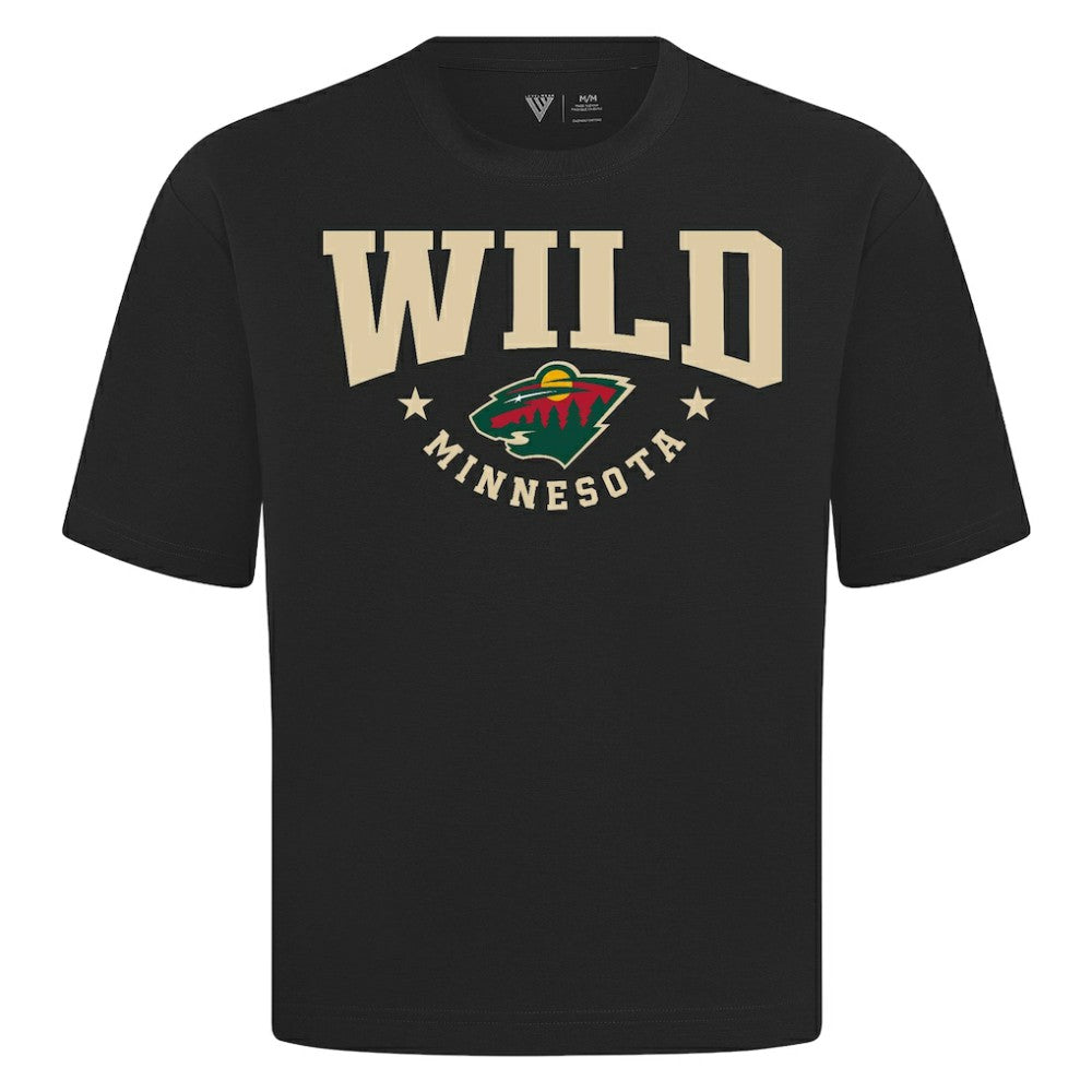 Minnesota Wild - Levelwear Luxe Signature Knit T-Shirt Black