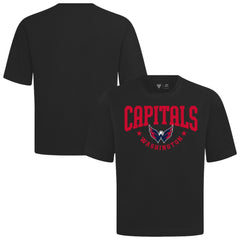 Washington Capitals Levelwear Luxe Signature Knit T-Shirt Black