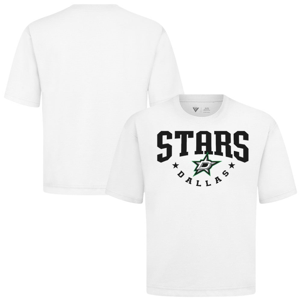 Dallas Stars - Levelwear Luxe Signature Knit T-Shirt White