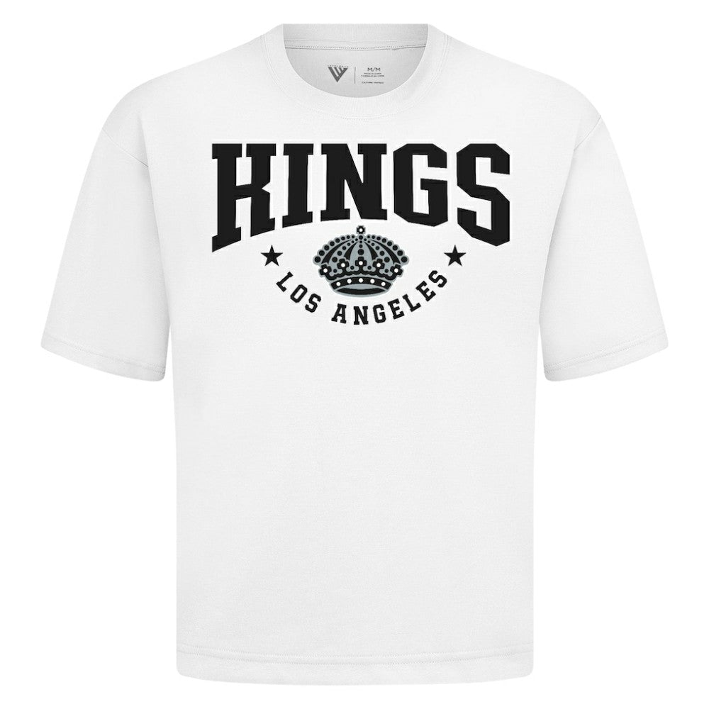 Los Angeles Kings - Levelwear Luxe Signature Knit T-Shirt White