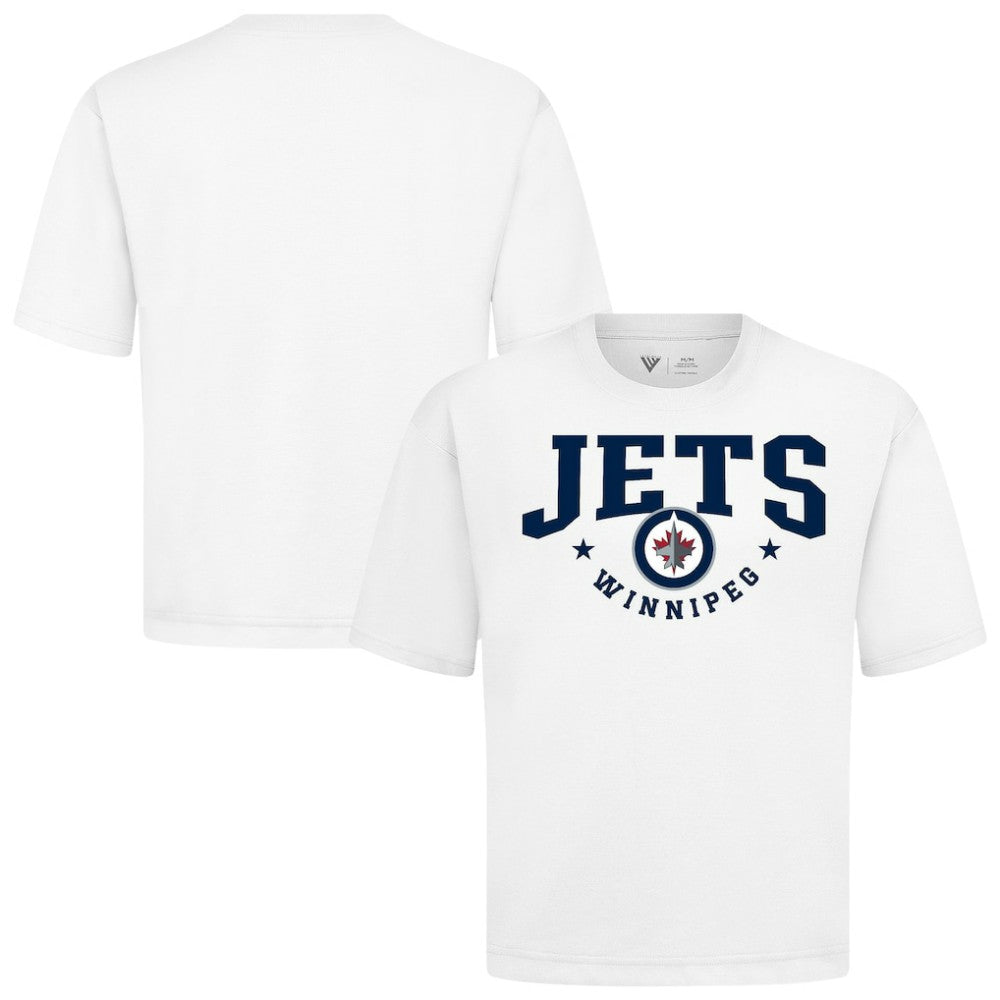 Winnipeg Jets - Levelwear Luxe Signature Knit T-Shirt White