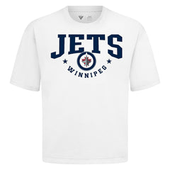 Winnipeg Jets - Levelwear Luxe Signature Knit T-Shirt White