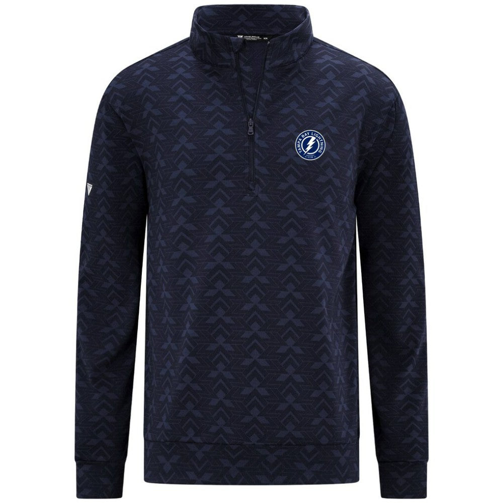 Tampa Bay Lightning - Levelwear Chameleon Quarter-Zip Sweatshirt Navy