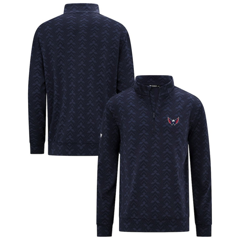 Washington Capitals Levelwear Chameleon Quarter-Zip Sweatshirt Navy
