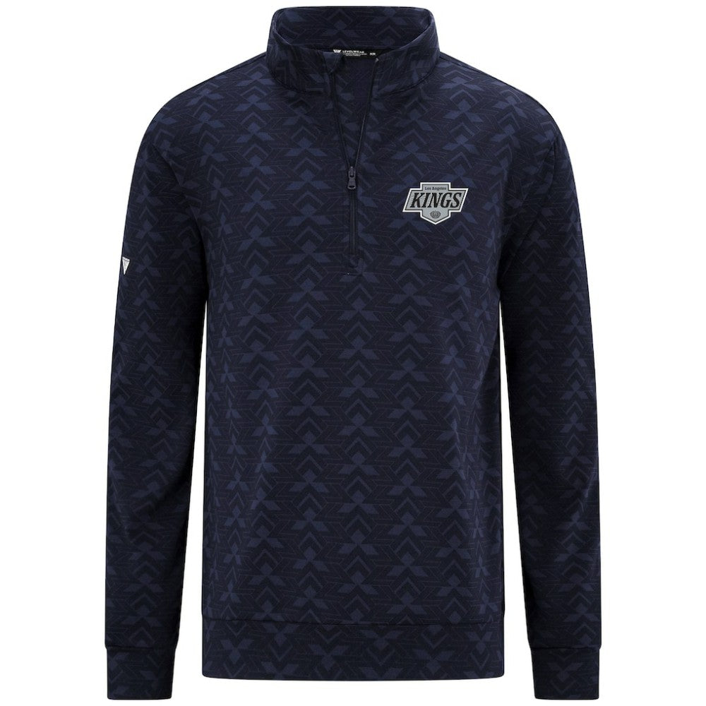 Los Angeles Kings - Levelwear Chameleon Quarter-Zip Sweatshirt Navy