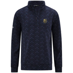Vegas Golden Knights Levelwear Chameleon Quarter-Zip Sweatshirt Navy