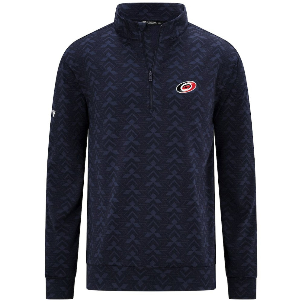 Carolina Hurricanes - Levelwear Chameleon Quarter-Zip Sweatshirt Navy