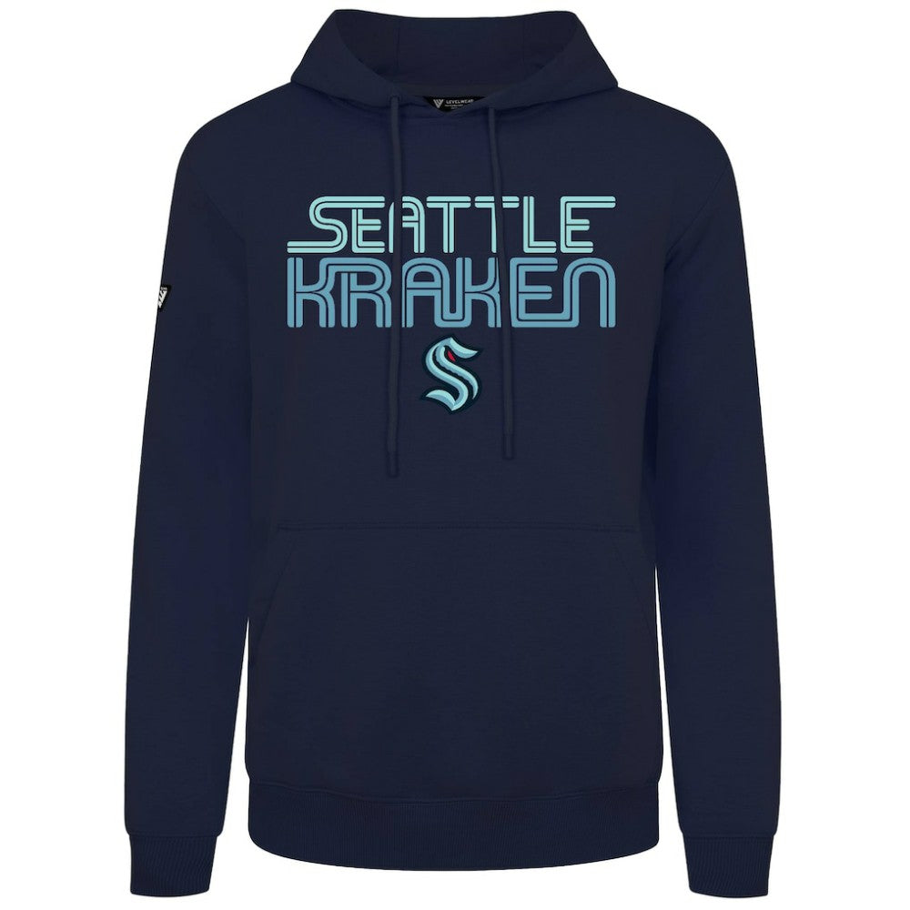 Seattle Kraken Levelwear Podium Lanes Hoodie Deep Sea Blue