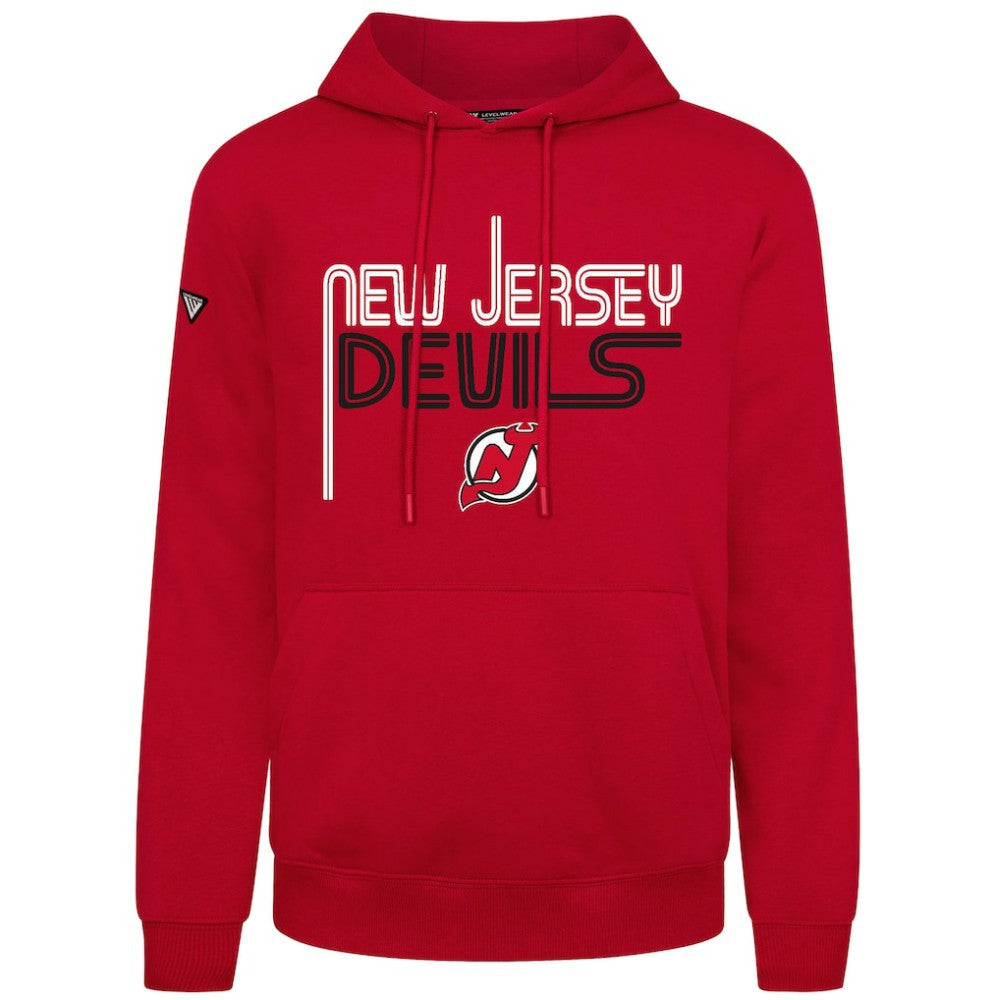 New Jersey Devils - Levelwear Podium Lanes Hoodie Red