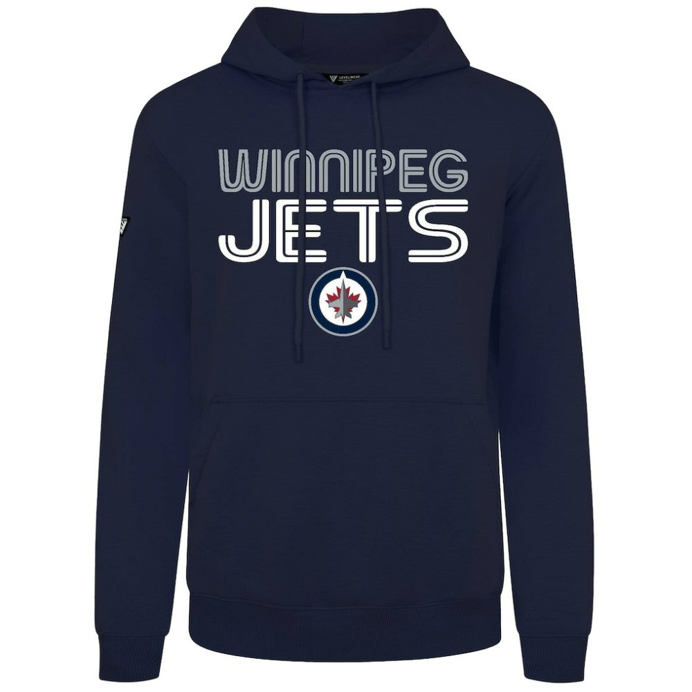 Winnipeg Jets - Levelwear Podium Lanes Hoodie Navy