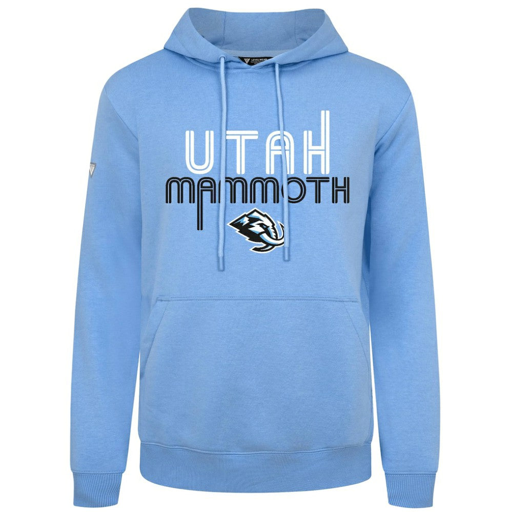 Utah Mammoth - Levelwear Podium Lanes Hoodie Light Blue