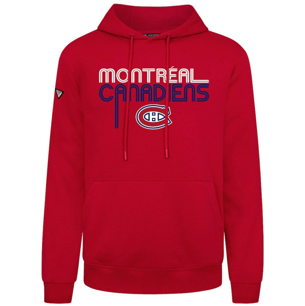 Montreal Canadiens - Levelwear Podium Lanes Hoodie Red